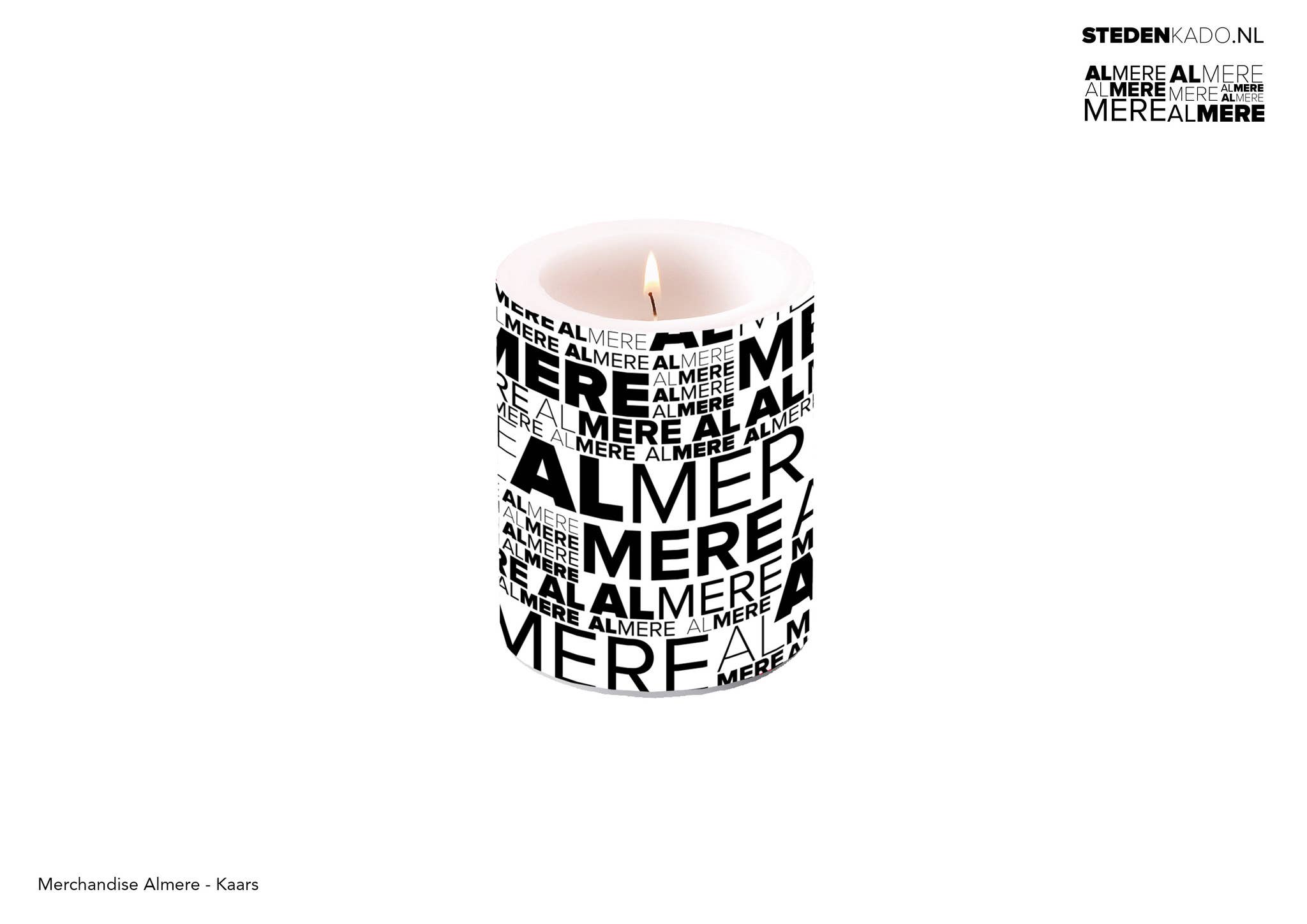 STEDENKADO - Wholesale Jar/Filled Candle - Almere Candle0