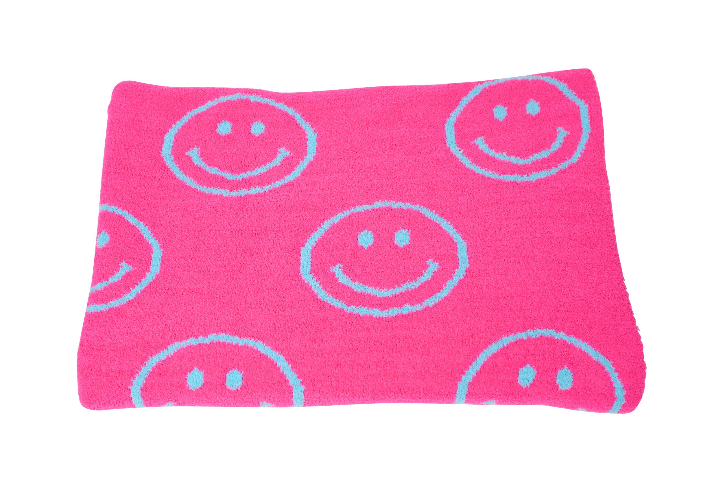 Malibu Sugar - Wholesale Throw Blanket - Happy Face & Lightning Plush Throw Blankets3