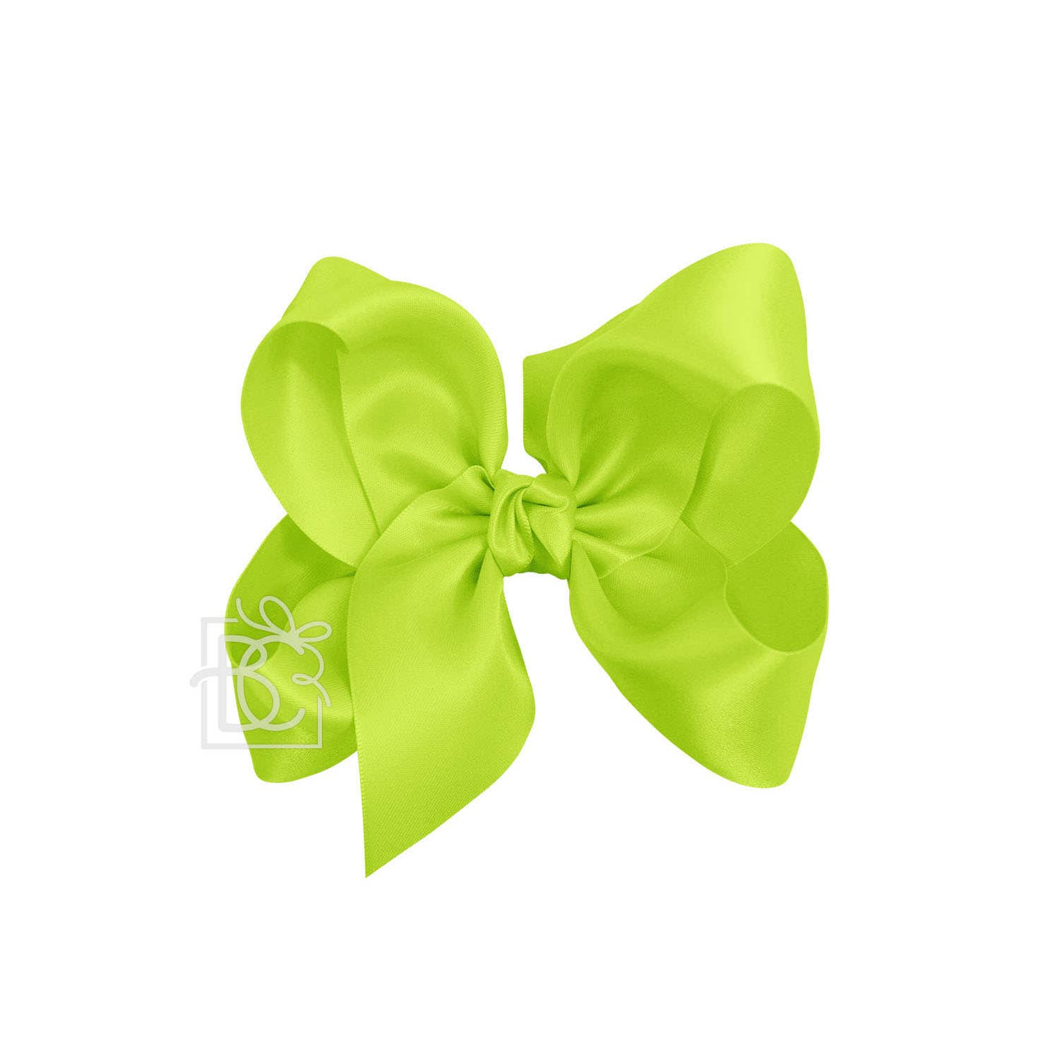 Beyond Creations, LLC - Wholesale Hair Bow - Kids - SATIN BOW ON CLIP86
