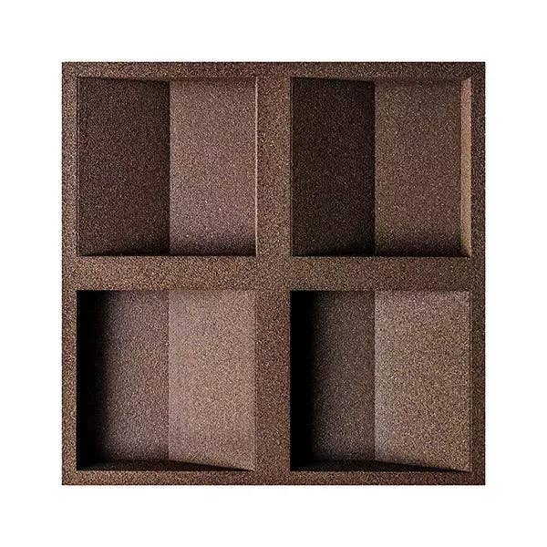 Dekostyl - Wholesale Wall Accent - 3D Wall Panels Cork Acoustic Panels Concave1