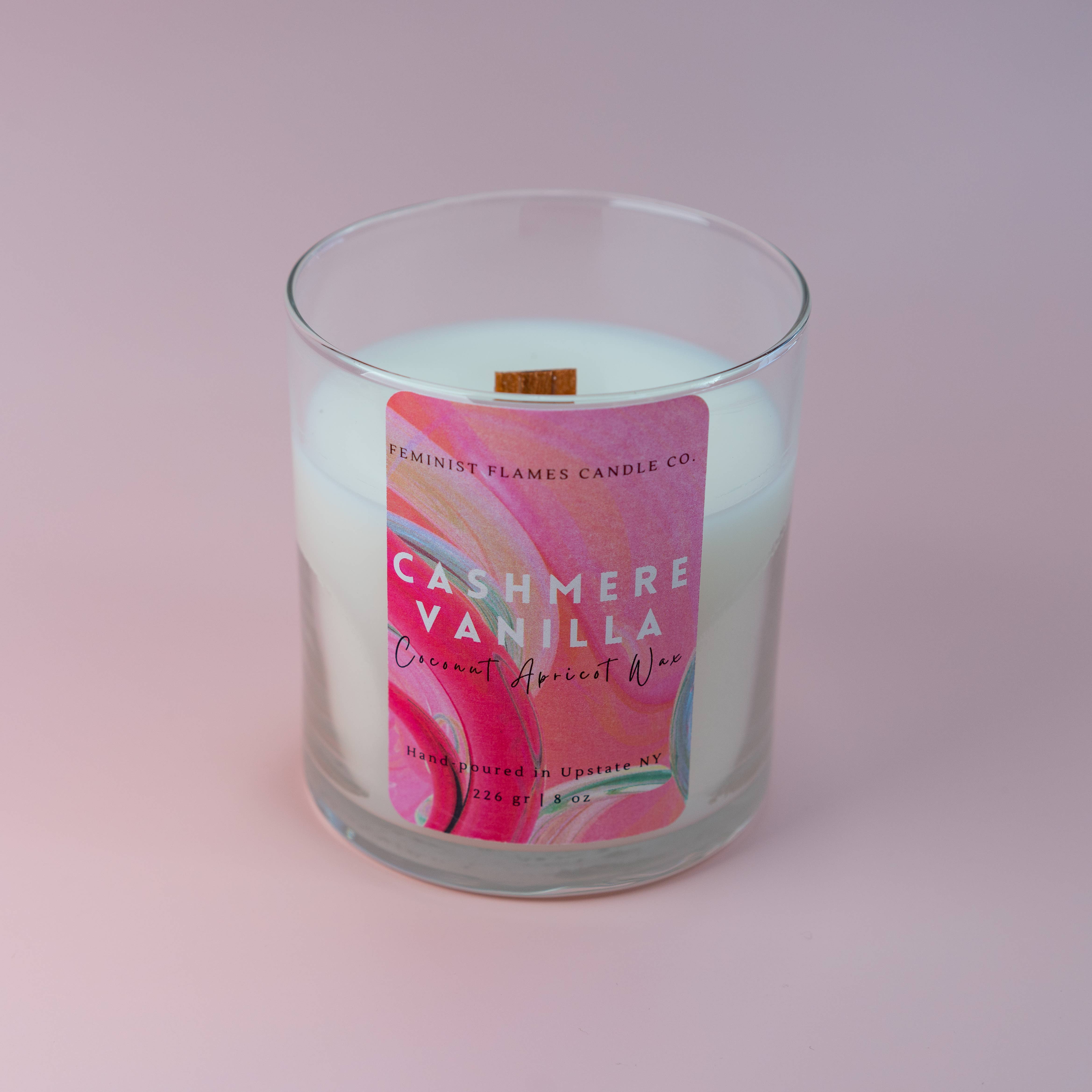 Feminist Flames Candle Co. - Wholesale Jar/Filled Candle - Cashmere Vanilla2