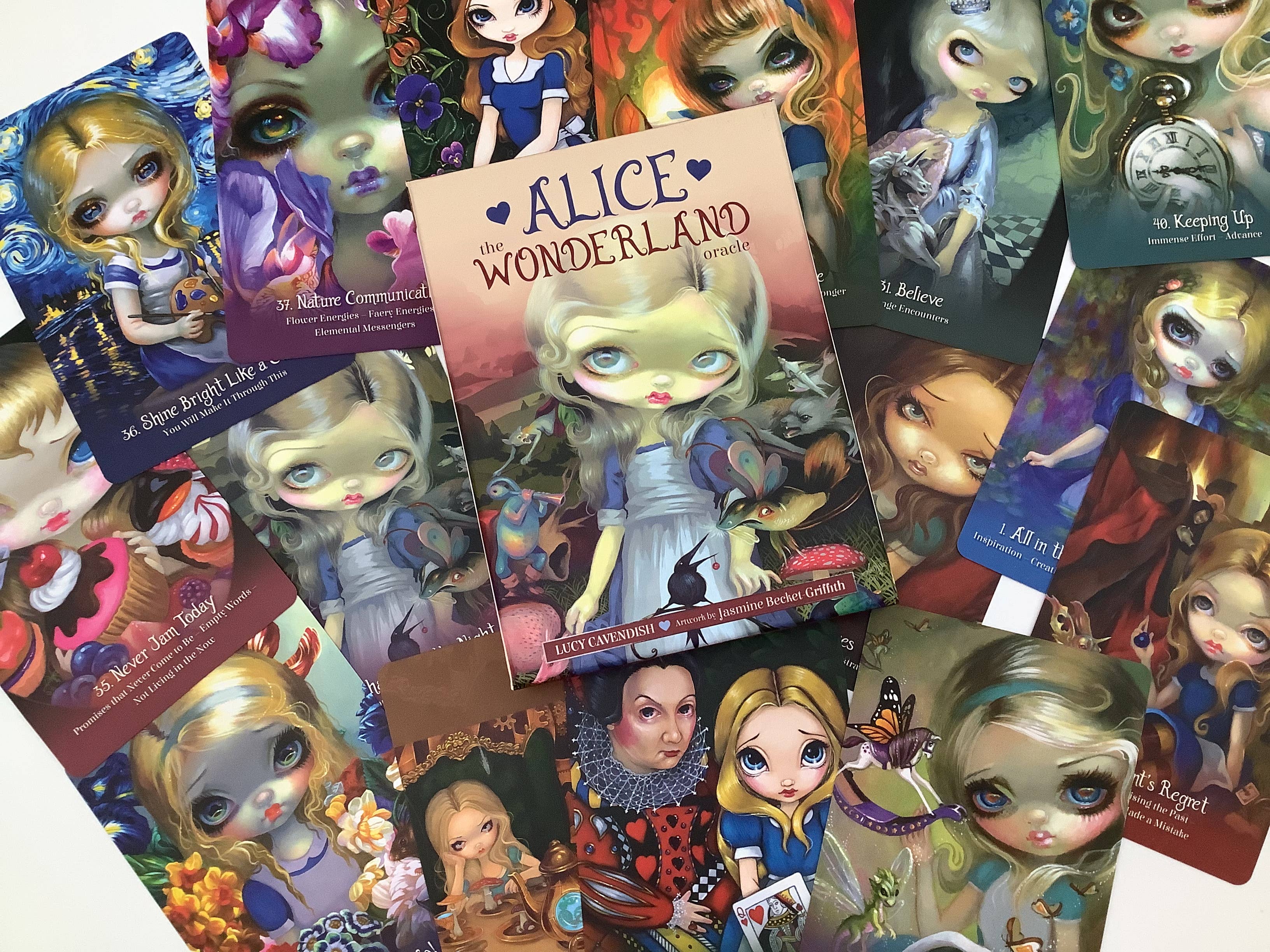 All Little Cute Things - Wholesale Tarot cards - Alice Wonderland Tarot Cards Deck. Oracle Magic Gift5