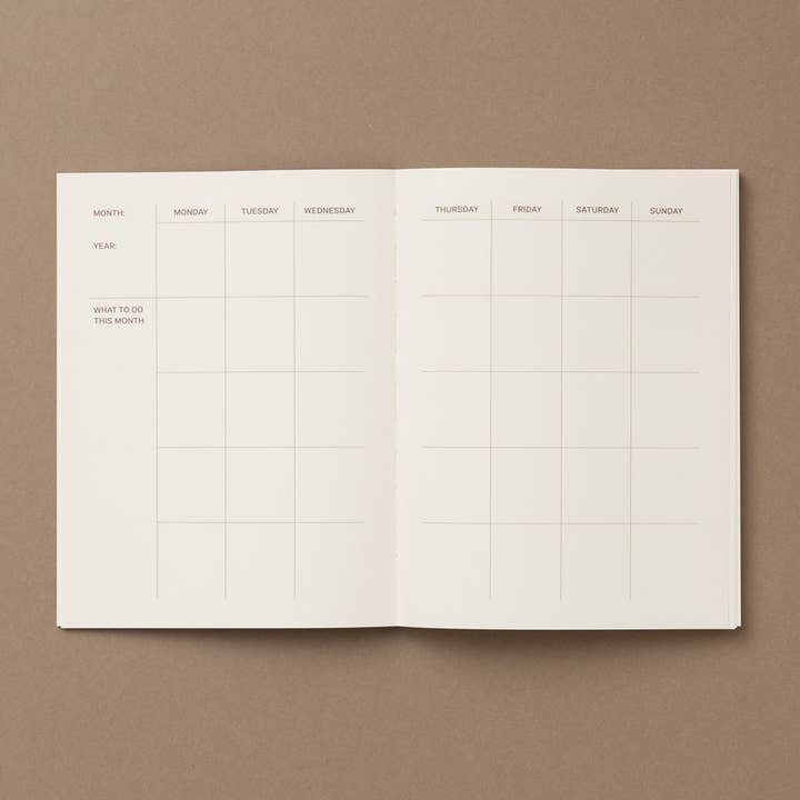 Paper Street - Wholesale Planner - Everyday Planner - Almond4