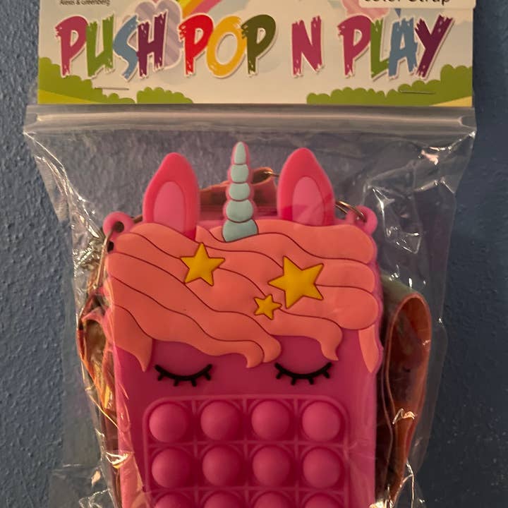 AlexisandGreenberg – Großhandel Fidget Toy – Kinder – Prinzessin Schultertasche Push Pop Bubble Pop Mode8