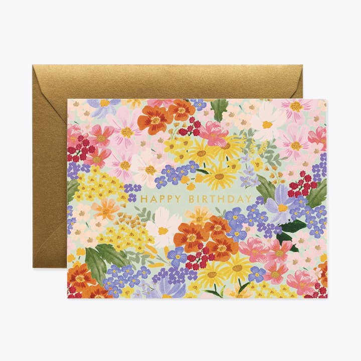 Boxed Set of Margaux Birthday Cards for wholesale by Rifle Paper Co.