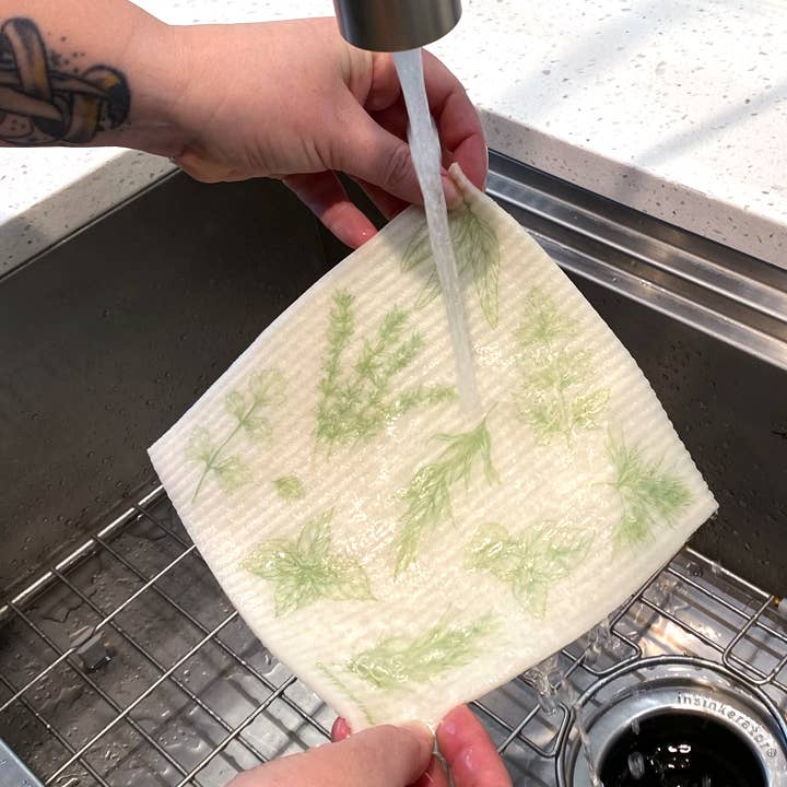 Counter Couture - Wholesale Dishcloth - Herb Swedish Dishcloth | Biodegradable5