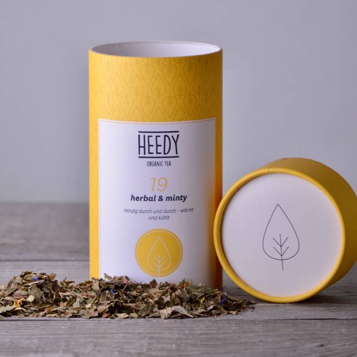 No 19 herbal & minty for engroshandel hos HEEDY Organic Tea