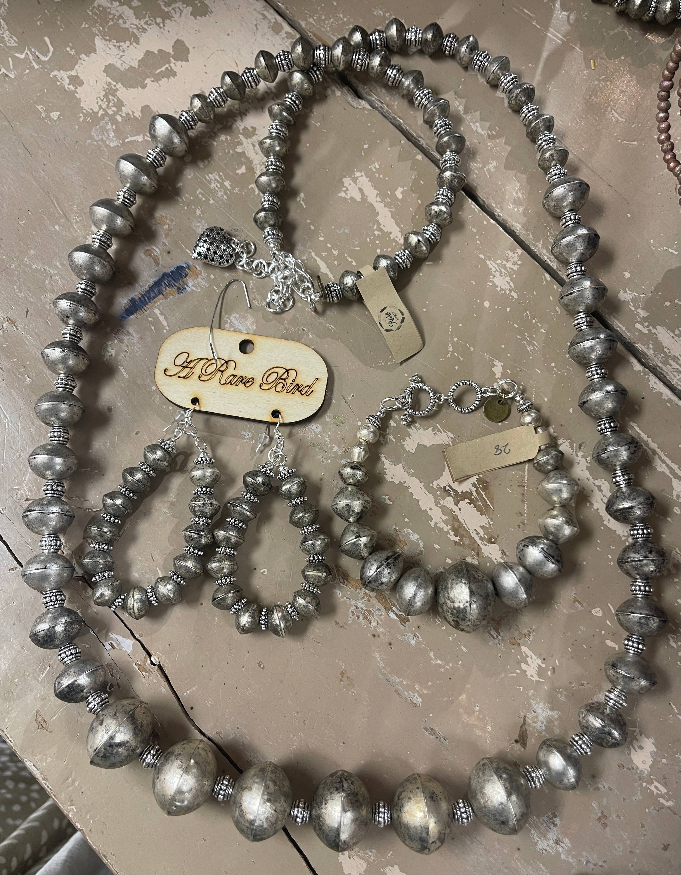 A Rare Bird Shop - Wholesale Beaded/Pearl Necklace - Tibetan Hand-strung Necklace3