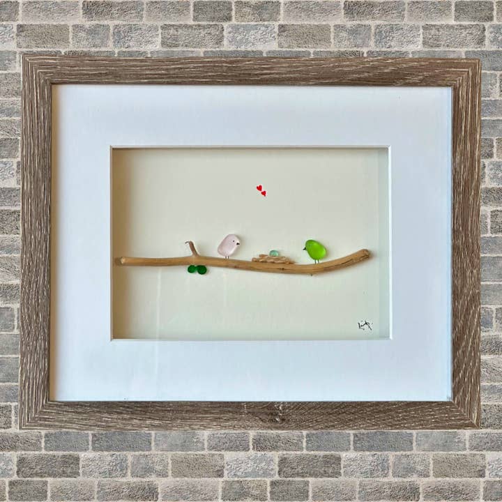 Nesting Art, Charming Wall Art, Unique 3D Art for Nursery for wholesale by Craftify Mom