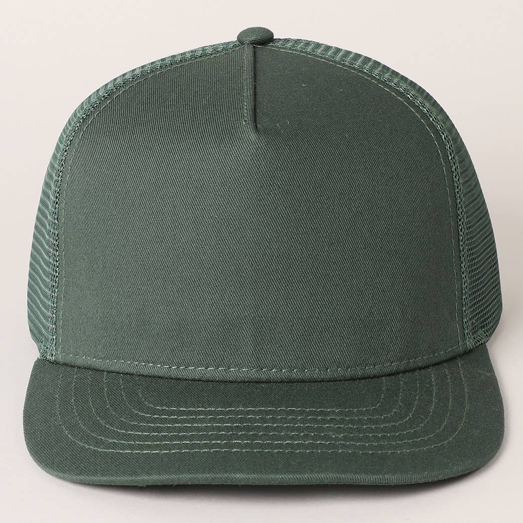 Fashion City – wholesale Truckerkeps – Unisex – Enfärgad bomullstruckerhatt med meshrygg28