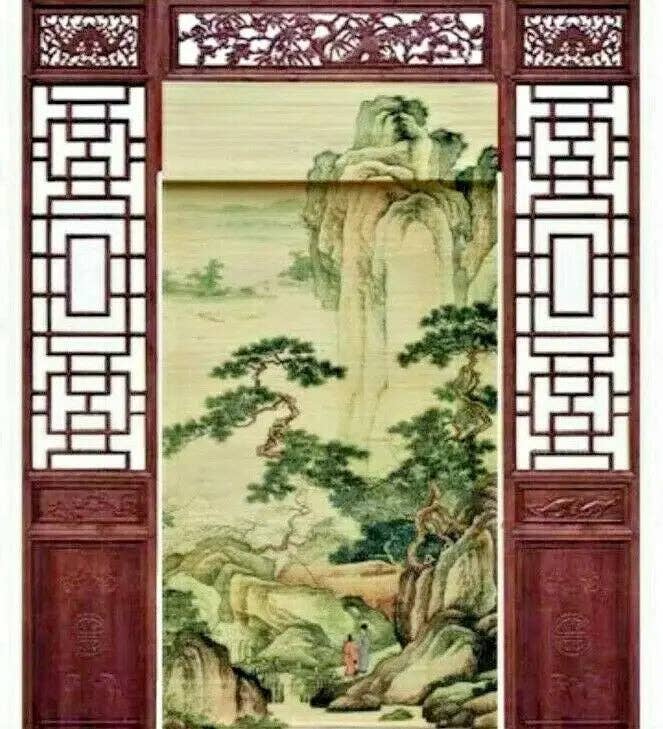 everythingbamboo - Wholesale Curtain - Bamboo Curtain & Screen Blind Rolling Curtain Panel Privacy Custom Size Picture Made to Order16