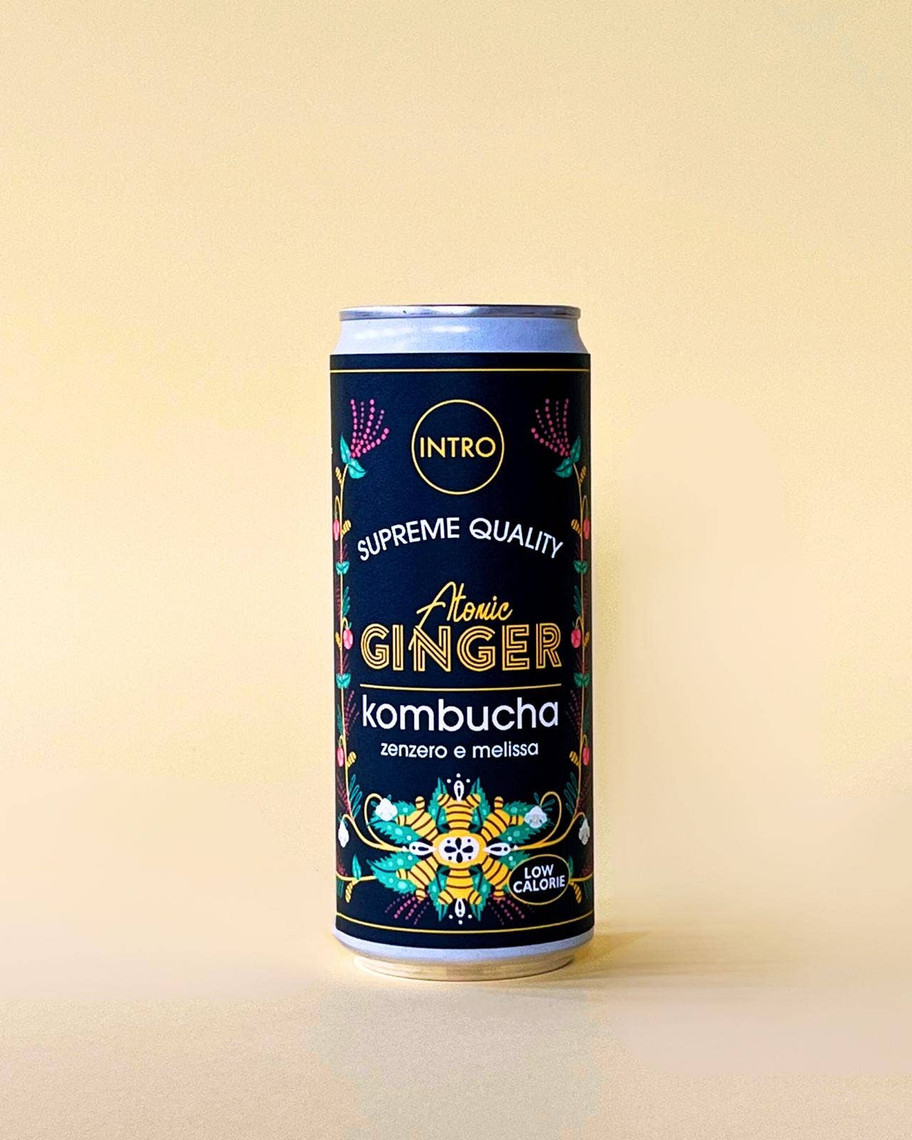 Intro Foods - Wholesale Kombucha - Atomic Ginger - Komucha in a Can1