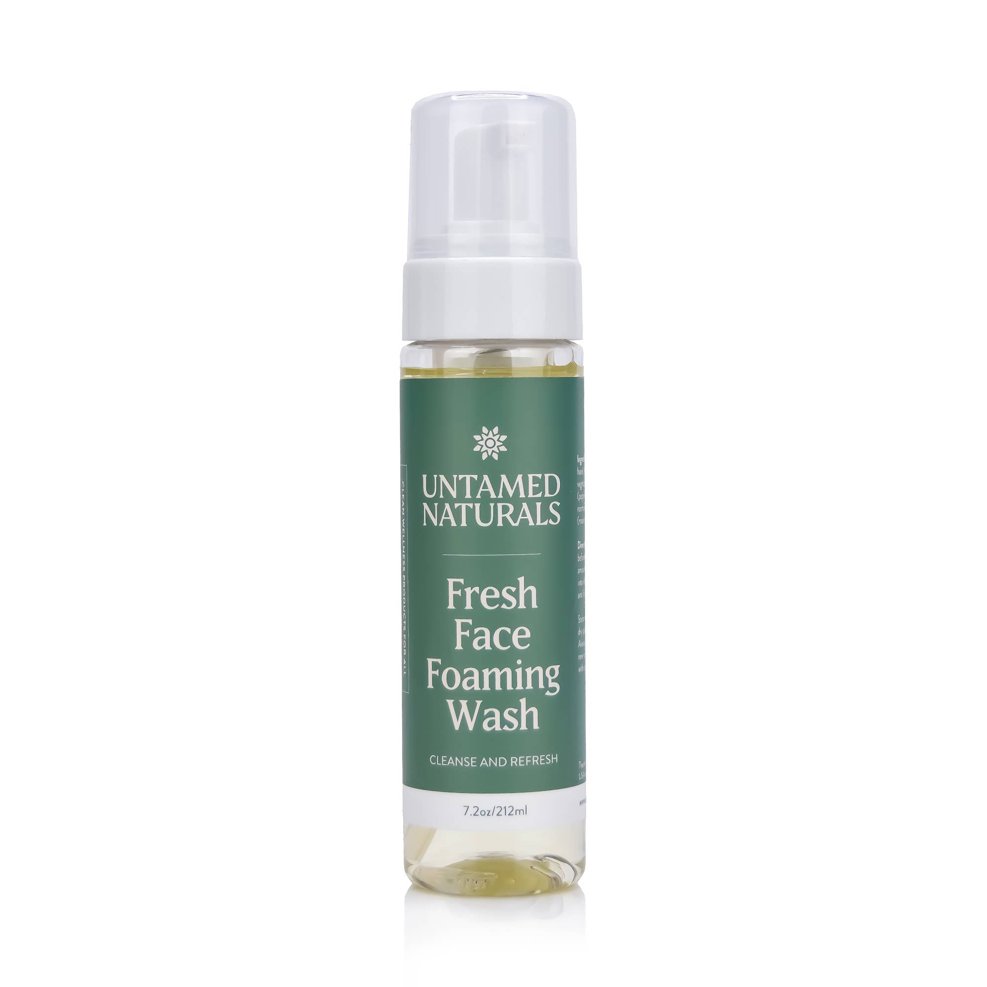 Untamed Naturals – Engroshandel Ansigtsrens – Frisk Face skummende ansigt vask1