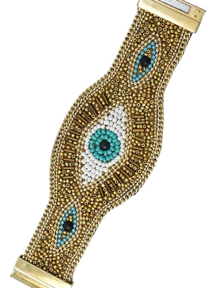 Evil Eye Bracelet for wholesale by Hazey Daisy