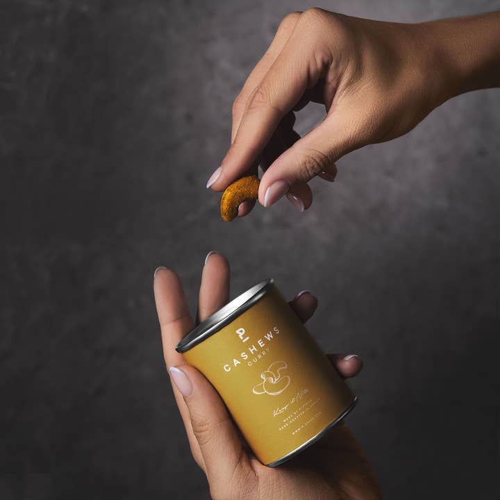 P-Stash - Wholesale Nuts - 12x Cashew - Curry - Mini 55g2