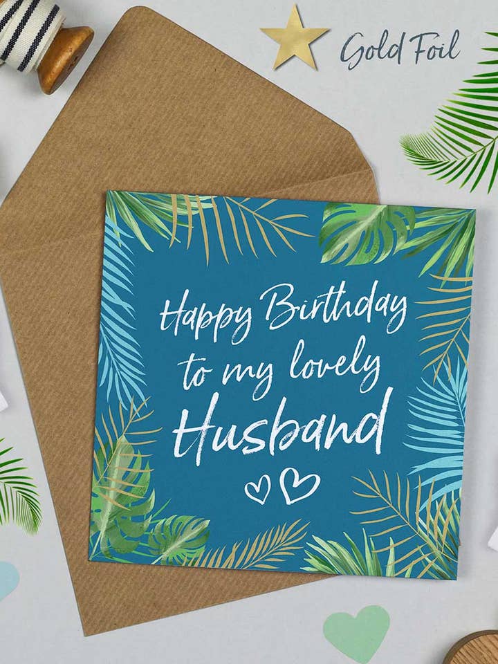 California Lovely Husband for wholesale by Michelle Fiedler Design