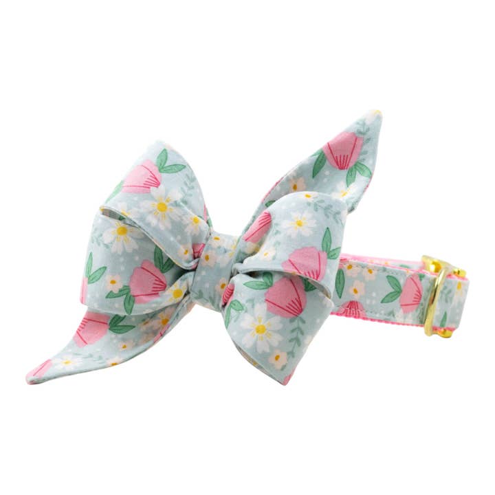 Collar para perro Best Buds Belle Bow para venta al por mayor de Crew LaLa