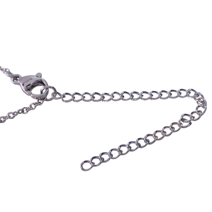 Clayton Jewelry Labs - Vendita all'ingrosso Collana con ciondolo/pendaglio - Collana in acciaio inossidabile con molecola di resveratrolo di vino5