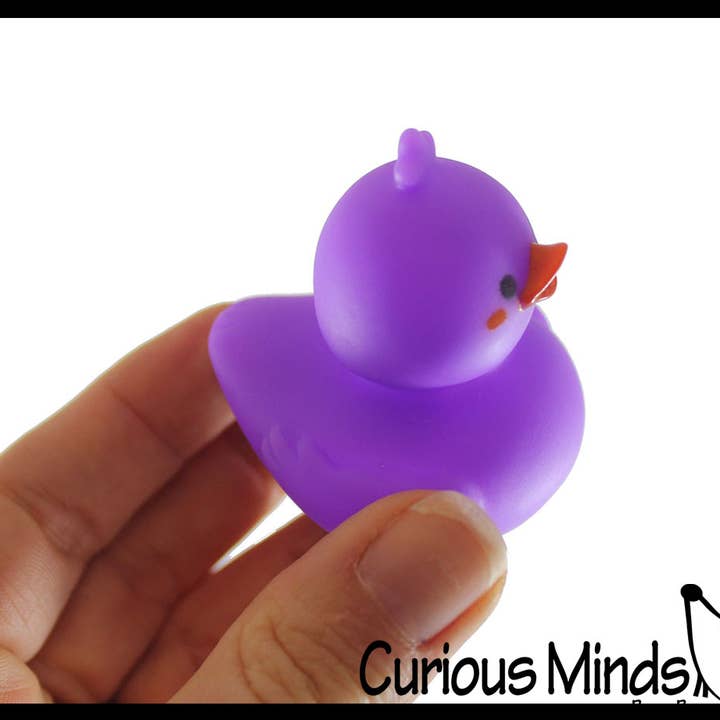 Curious Minds Toys - Wholesale Bath Toy - Baby - 1 Cute Kawaii 2" Rubber Ducks - Rubber Duckies Baby Duckling3