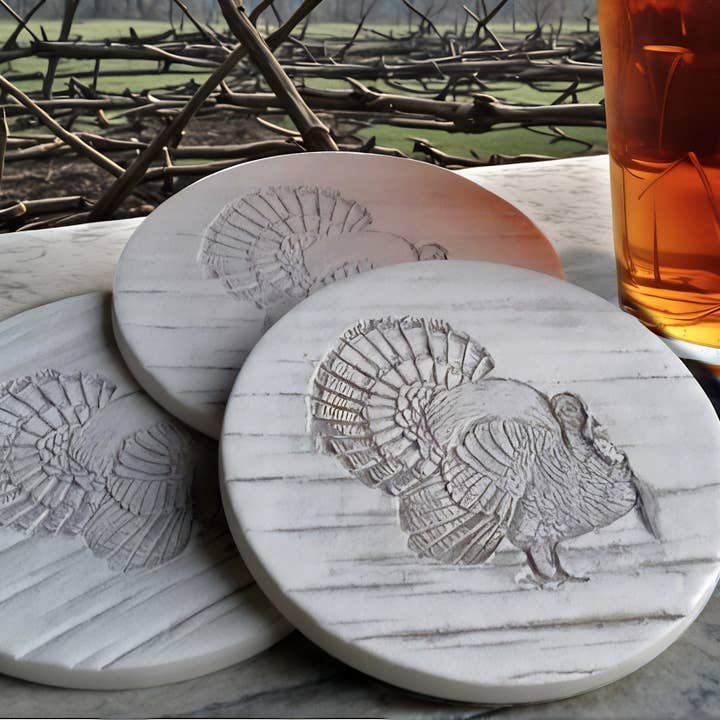 McCarter Coasters - Wholesale Coasters - Wild Turkey Drink Coasters
