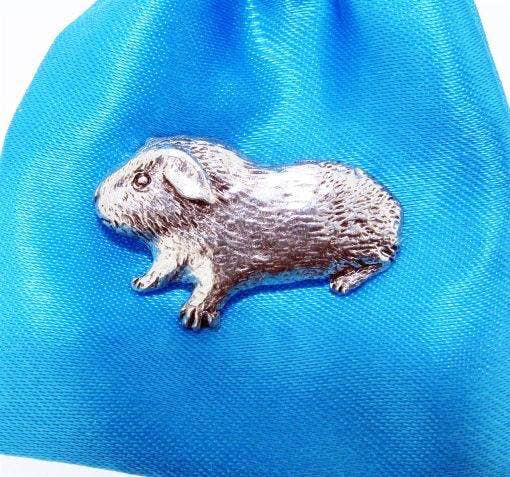 Pageant Pewter - Wholesale Lapel Pin/Button - Guinea Pig Pewter Pin Badge