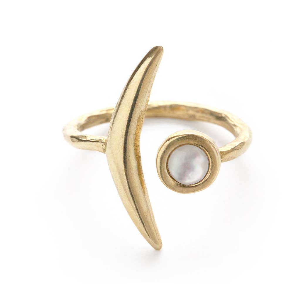 Amano Studio - Wholesale Cocktail/Statement Ring - Waning Crescent Ring