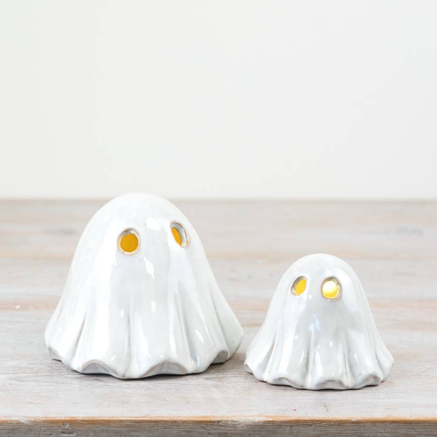 Gainsborough Giftware x Portland Living – wholesale Decorative tabletop object – Light up Ghost Deco, 10cm 0