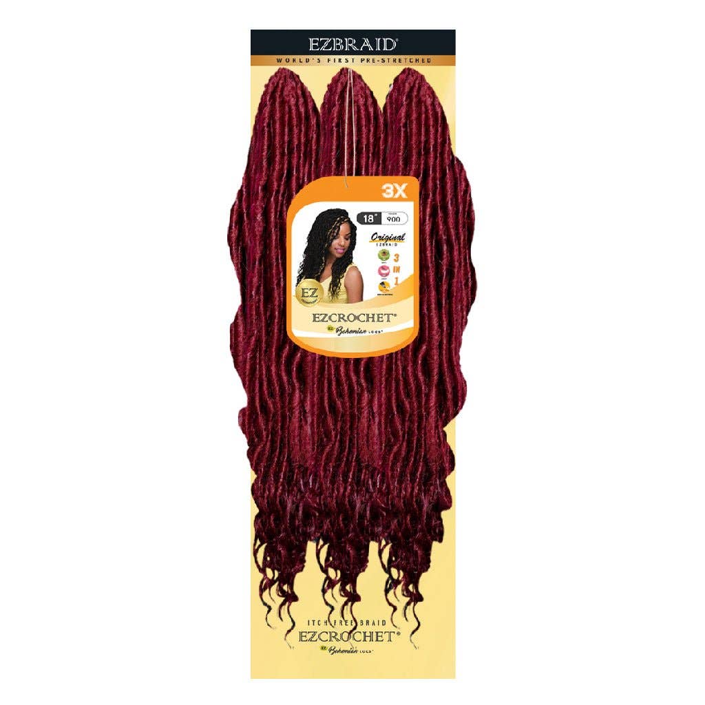 EZBRAID UK - Wholesale Hair Extensions - Bohemian LOCS 18" - 3X VALUE11