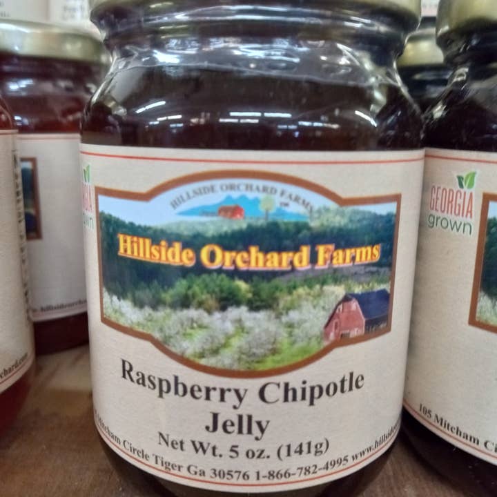 Hillside Orchard Farms - Wholesale Jam/Jelly - Raspberry Chipotle Jelly 5 oz0