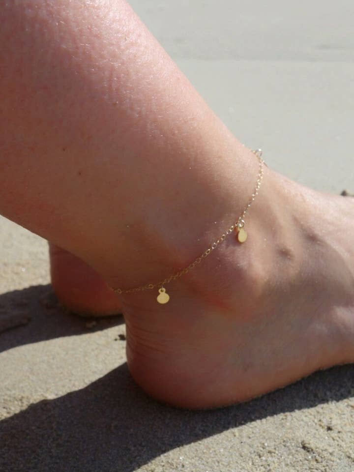 Summer anklet for wholesale by Sissi100fils Bijoux