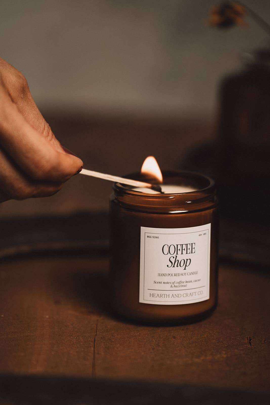 Hearth and Craft Candle Co. - Vente Bougie en bocal - CAFÉ14