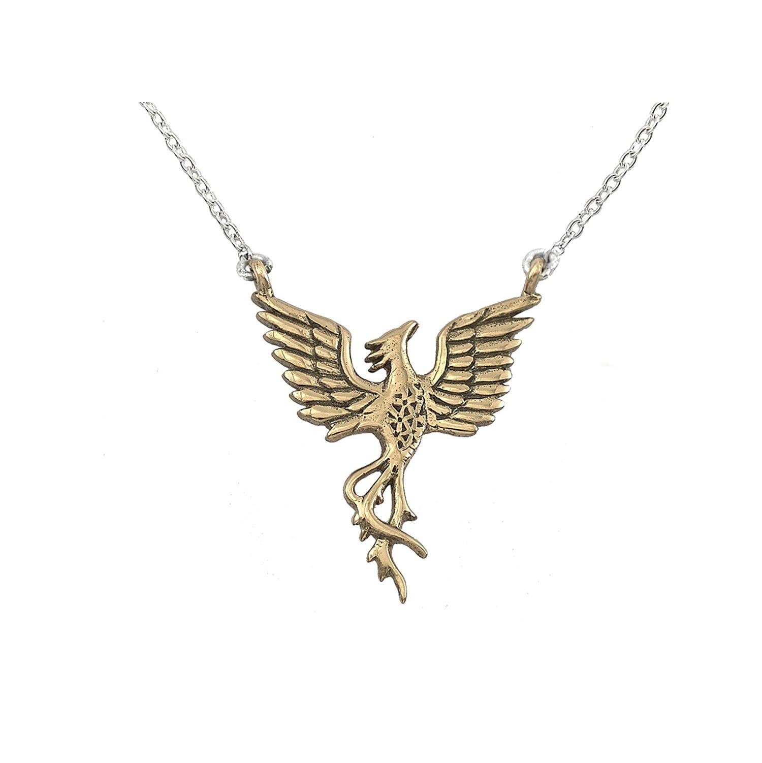 Jewelry Evolution - Wholesale Pendant/Charm Necklace - Phoenix "Rise Strong" Petite Necklace5