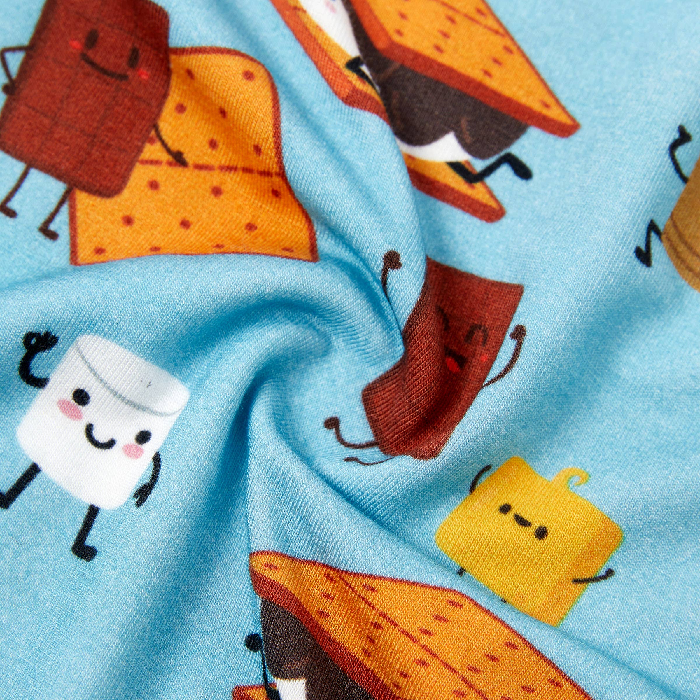 Green Bamboo Family Matching PJs Sets Cute Tops & Long Pants for wholesale on Faire5