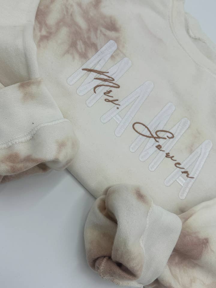 Custom Mama Crewneck Sweatshirt for wholesale by Made Well Co