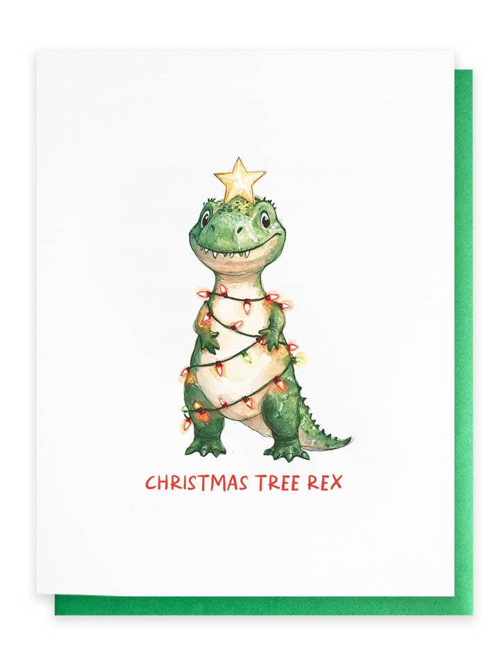 Christmas Tree Rex for wholesale by Hank & Bean