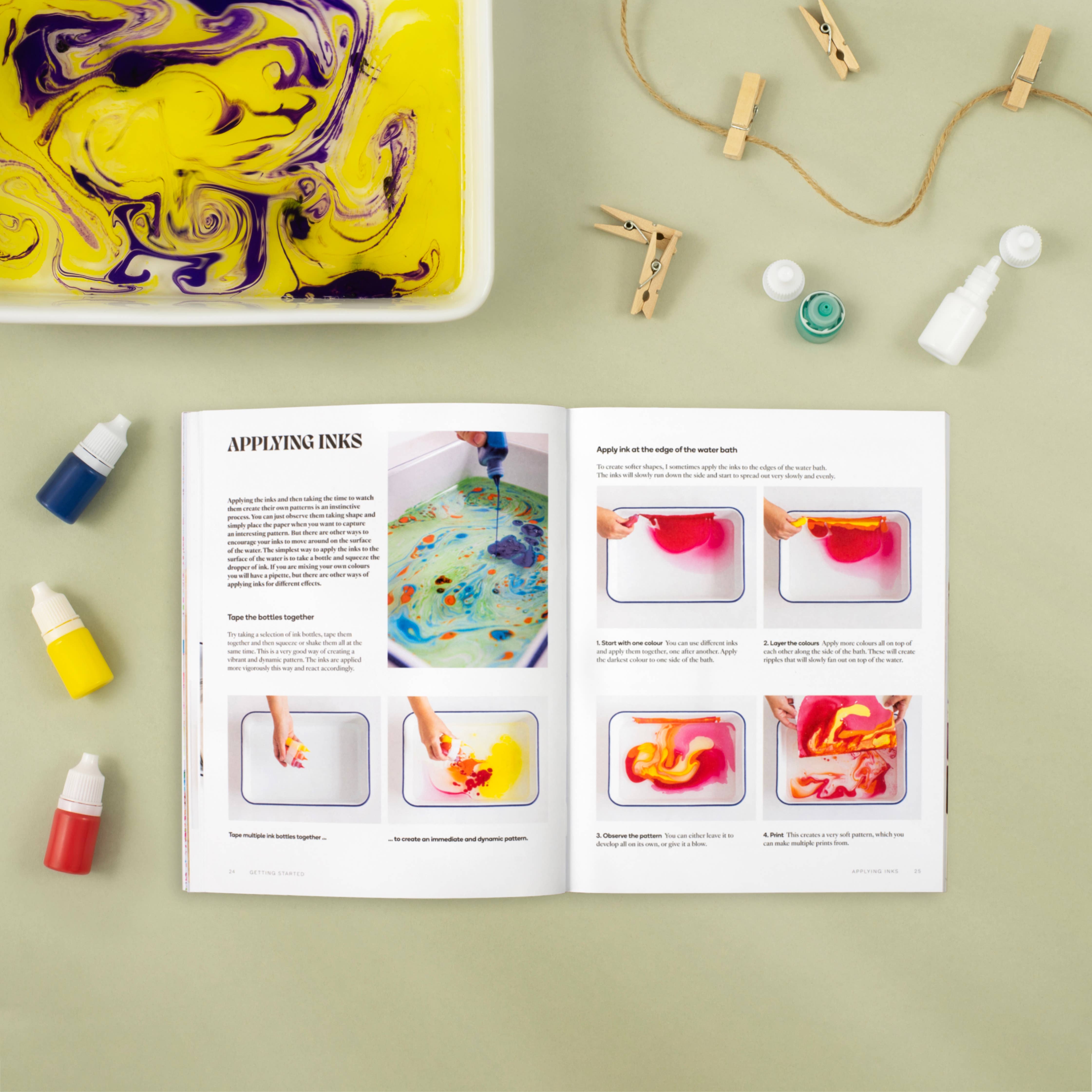 Abrams - Wholesale Crafts, Hobbies & DIY - Paper Marbling: Learn in a Weekend1