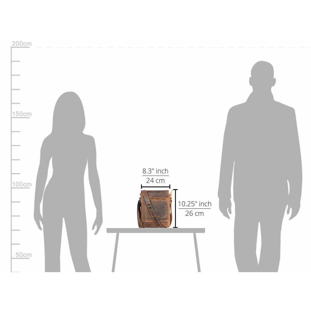 Greenwood Leather - Wholesale Messenger Bag - Unisex - Henry Unisex Mini-Messenger Bag14