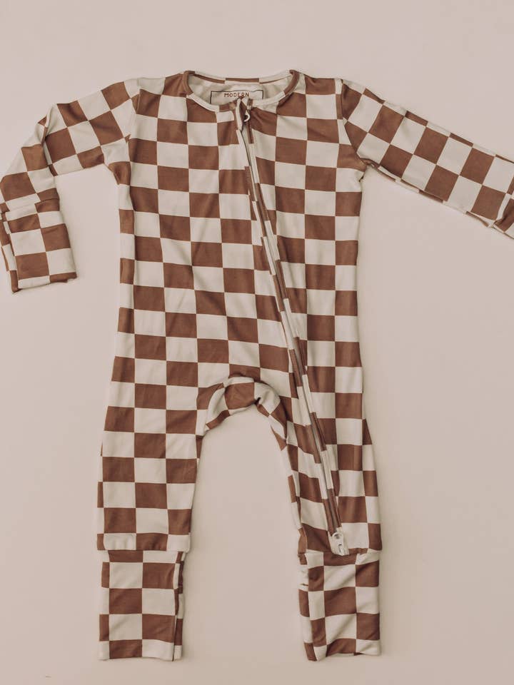 Bamboo Sleeper | CHECK for wholesale by Modern Roots Kids Co.