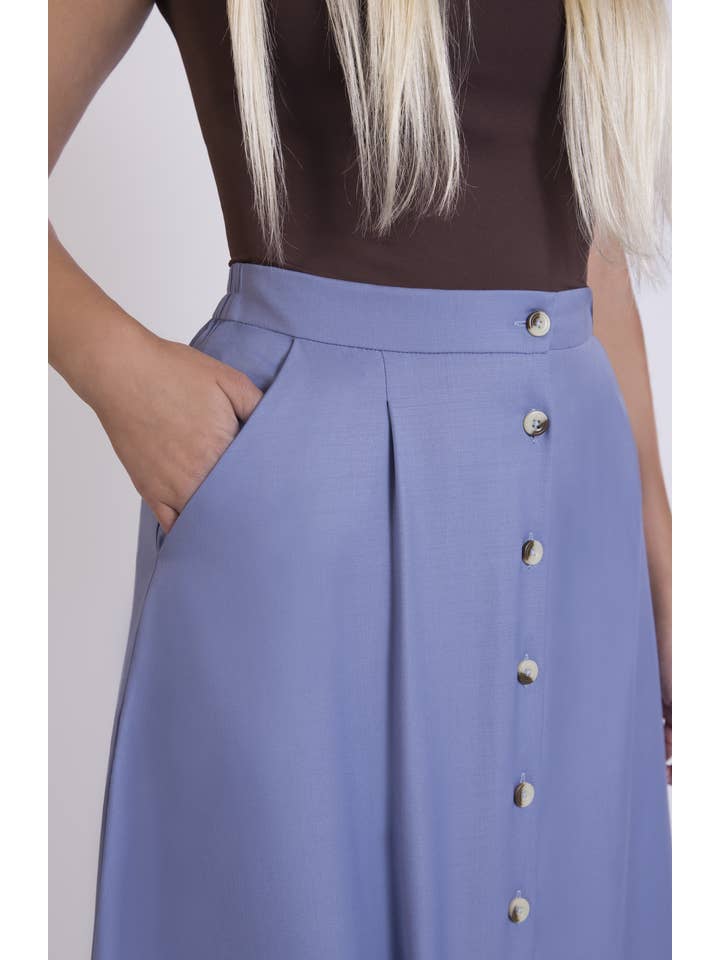 Aam The Label - Wholesale Skirt - Women's - The Wool Midi Skirt25