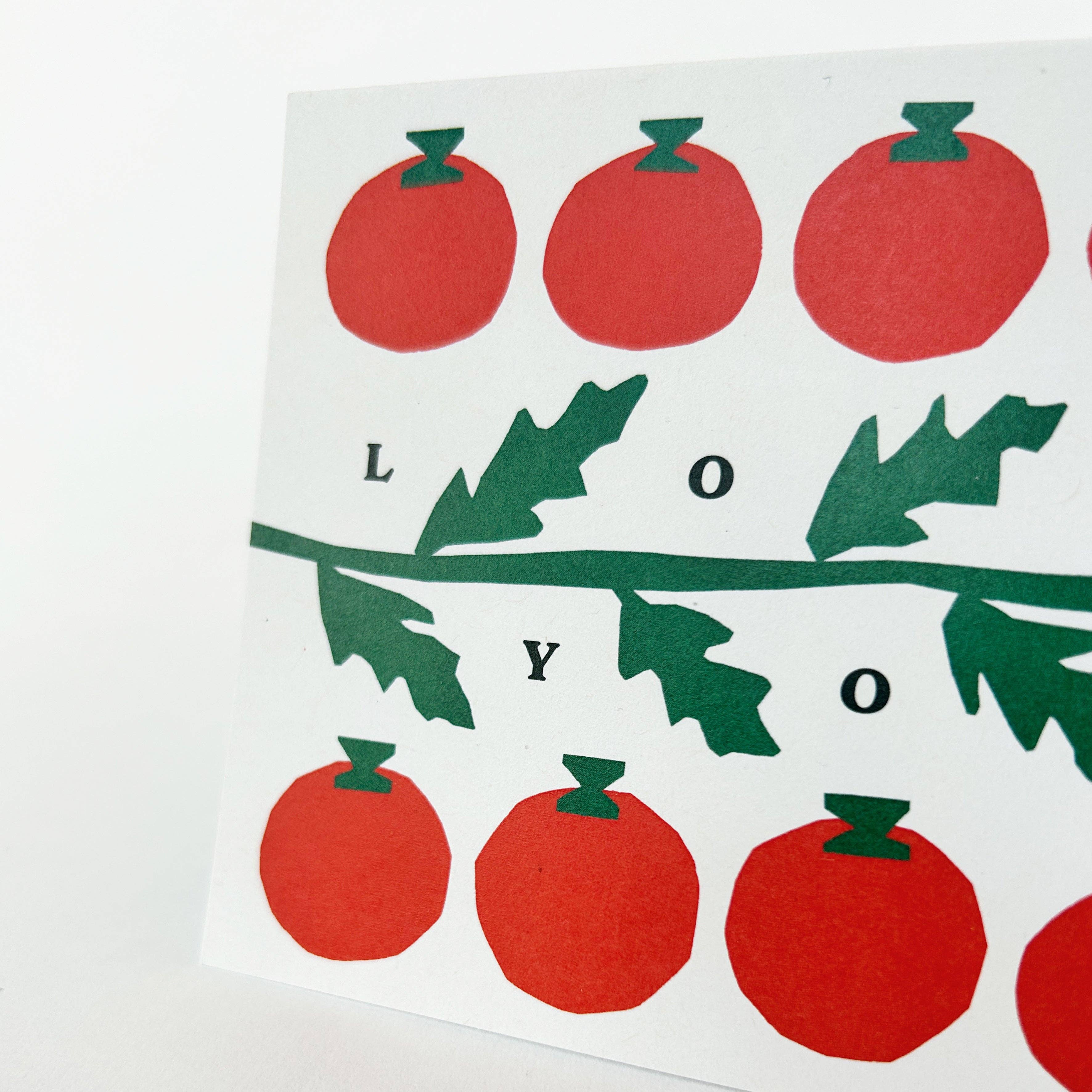 Cait McEniff - Wholesale Love Card - Love You Tomatoes Greetings Card2