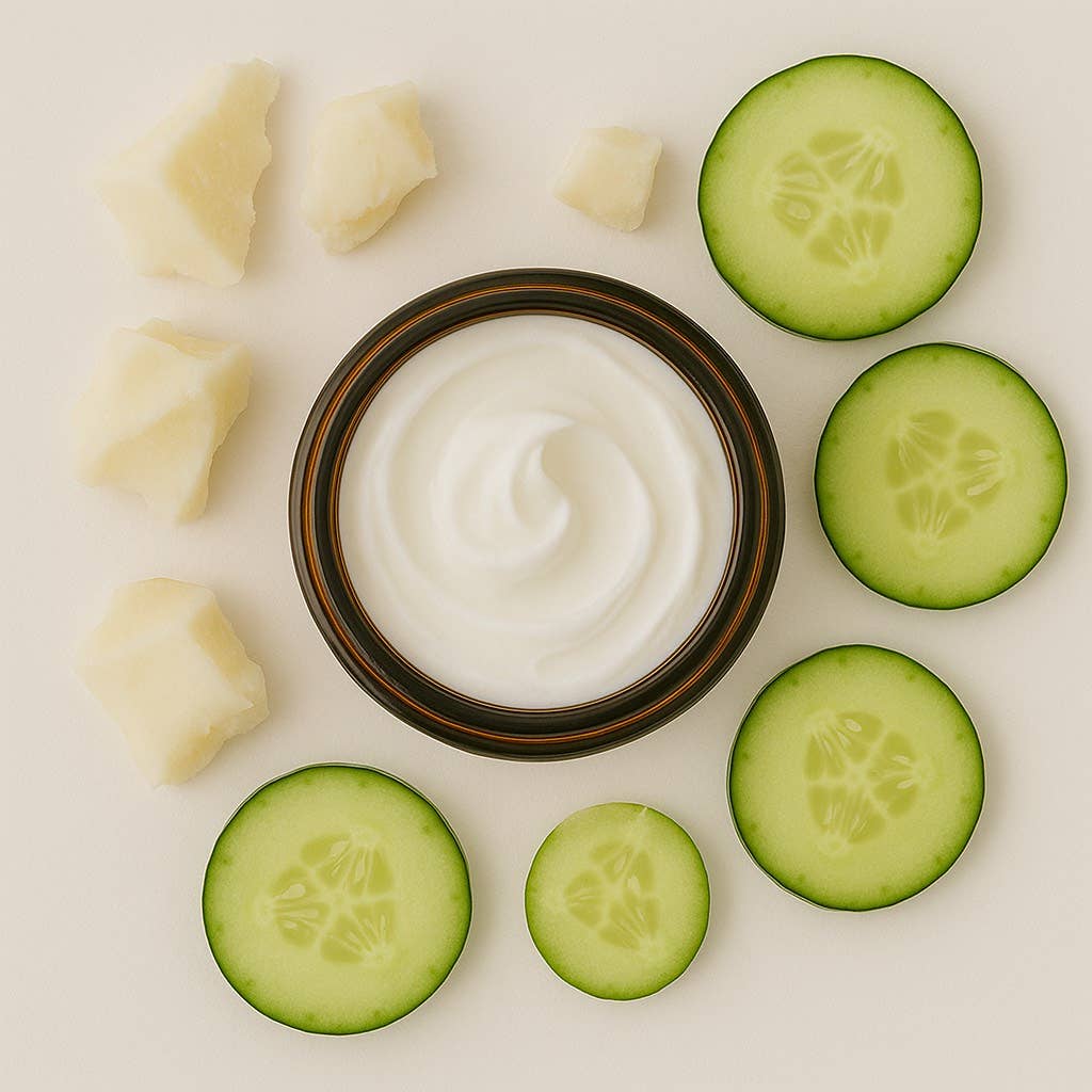 Manifest Wellness - Wholesale Body Balm/Butter - Cucumber & Green Tea Tallow Butter, Grassfed & Organic 4oz.2