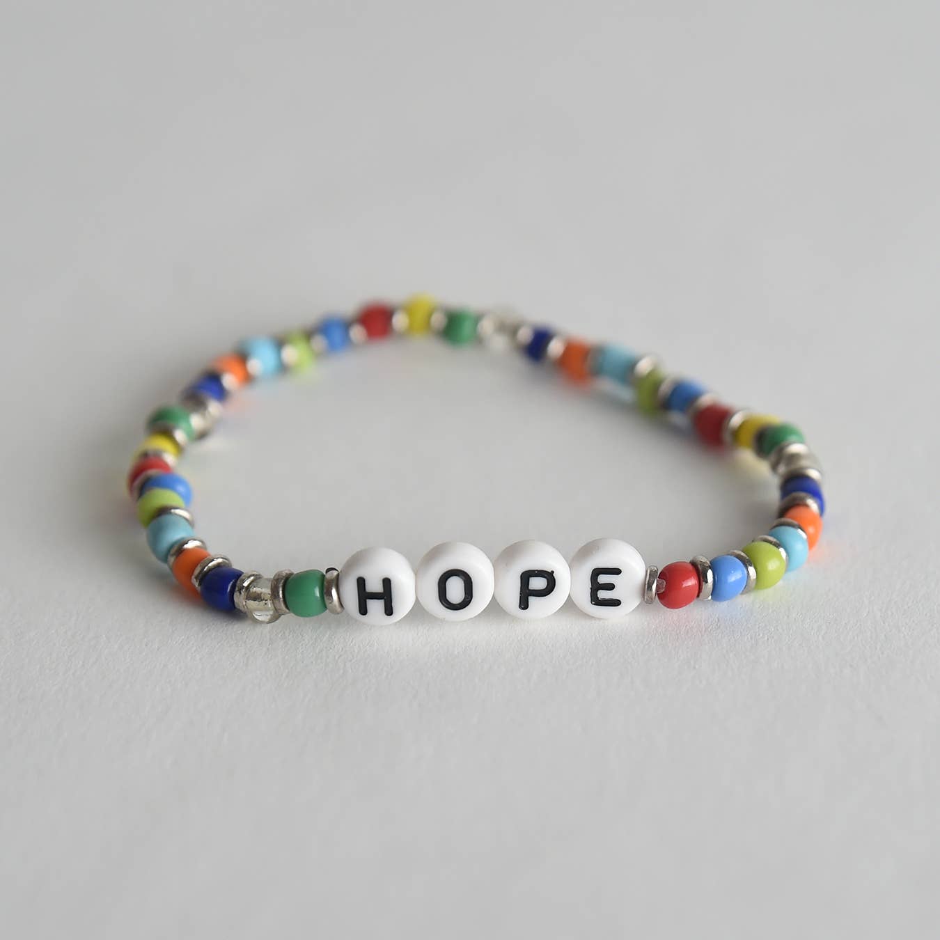 Project Have Hope - Wholesale Beaded Bracelet - Rangi Kioo Rainbow Bracelet2