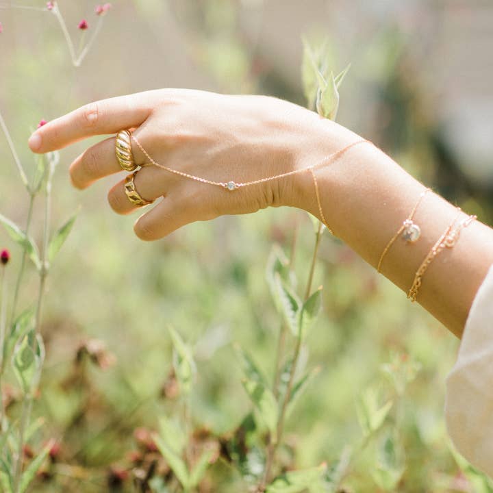 May Martin - Wholesale Link & Chain Bracelet - Hand Chain2