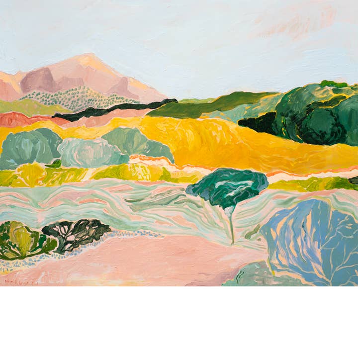 Arbres jaunes pour la vente par Margaret Jeane