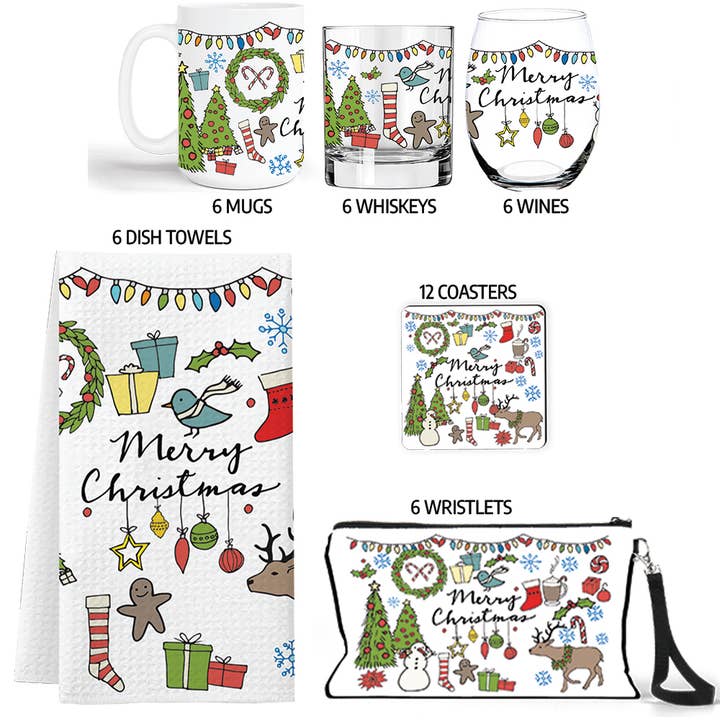 PREPACK FROHE WEIHNACHTEN WANDERER für den Großhandel von 1 Brilliant Gift