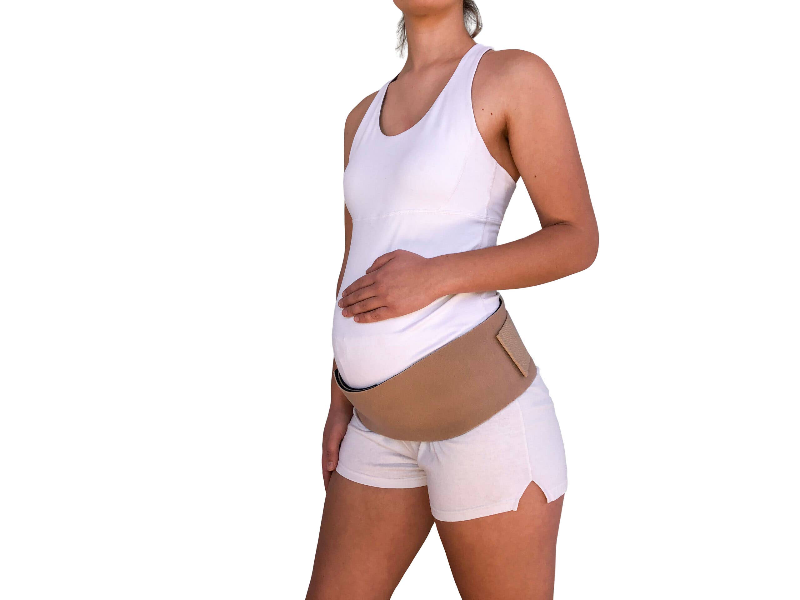 CABEA®, llc - Wholesale Belly Band - Maternity - Flip-It Reversible Belly Band- Black and Beige