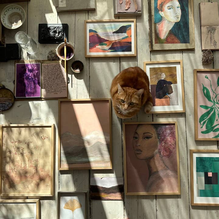 tinystories - Wholesale Art Print - Art Print "Mountains At Dawn"4