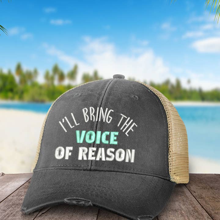 Piper Lou Collection - Wholesale Trucker Hat - Women's - I'll Bring The Voice Of Reason Hat