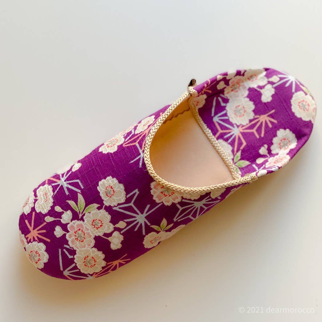 dear Morocco – wholesale Tofflor - Dam – Marockanskt läder toffel Babouche//Kimono Japanese2