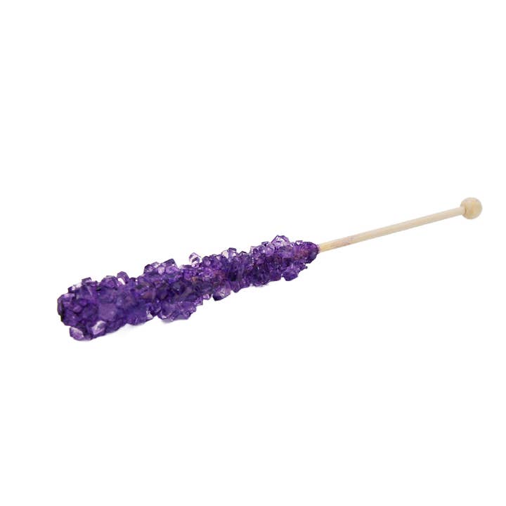 Rock Candy Stick Purple Grape 100ct for wholesale by Sugar Rebel